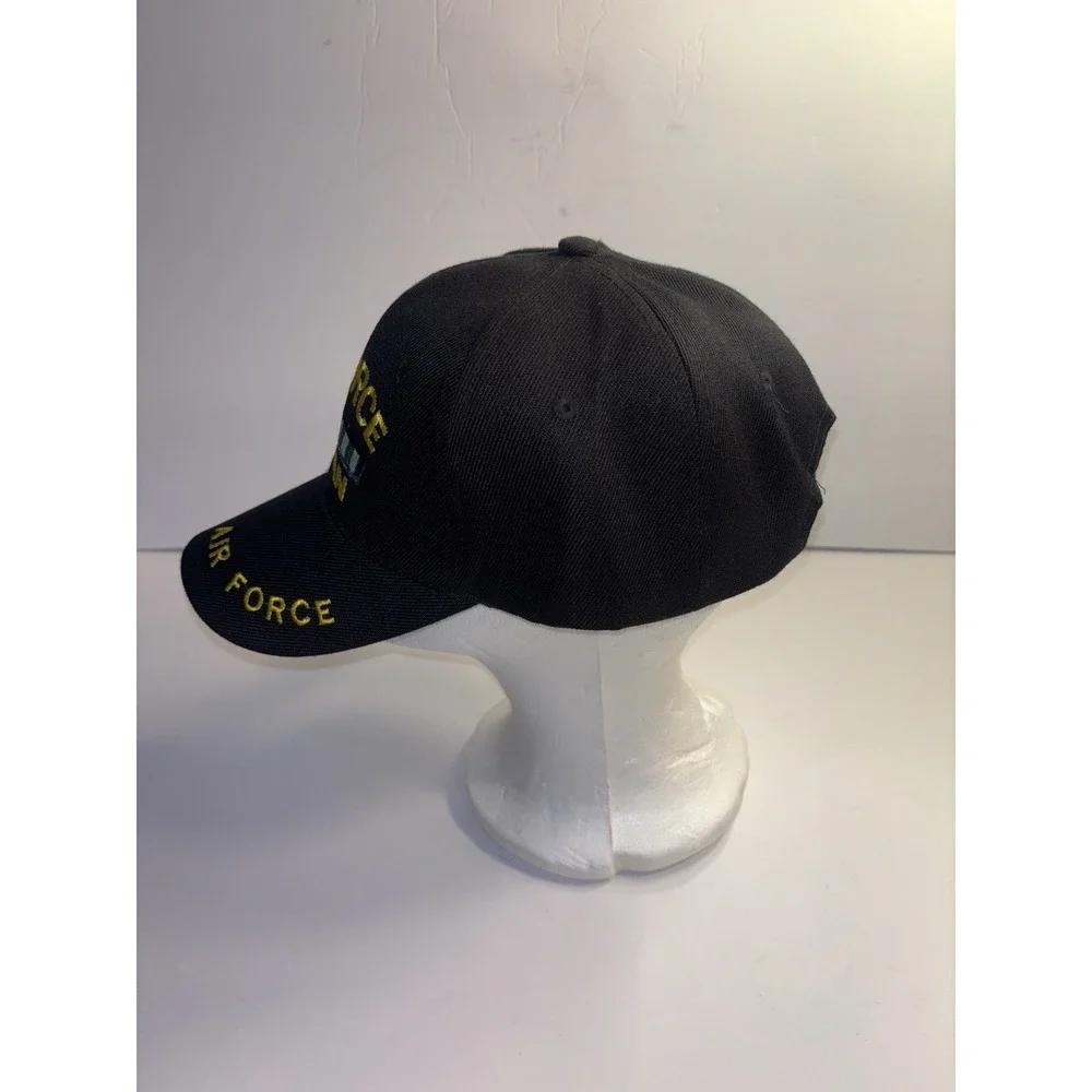 Air Force  VETERAN  Embroidered Snapback‎ Baseball Cap Hat - Black NEW